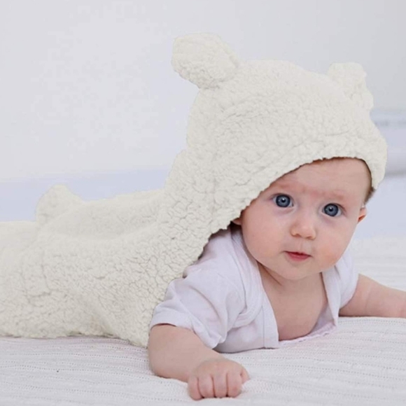 XMWealthy One Pieces Xmwealthy Plush Newborn Baby Swaddle Blanket 6